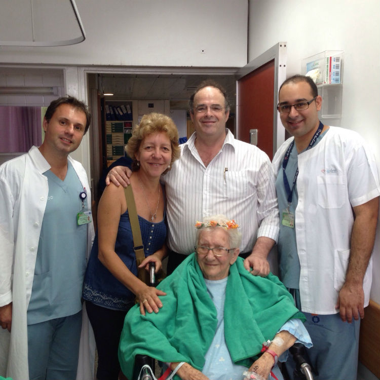 דוקטור ביטרמן מרים הבת סופי ורופאי המחלקה